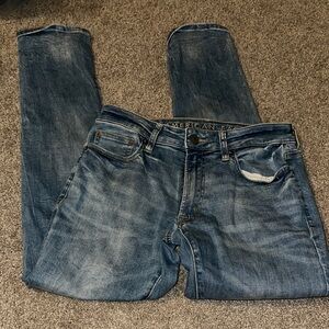 American Eagle Outfitters Women's Blue Skinny Jeans